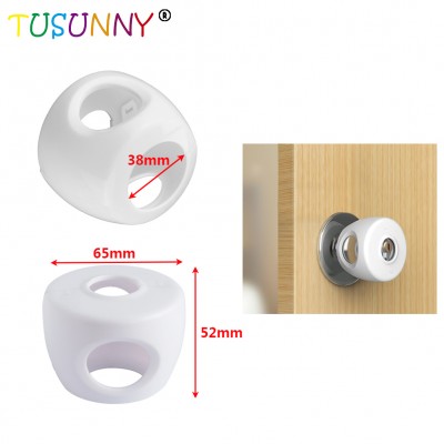 Door Knob Locks Cover for Children Kids Proof Doors Baby Safety